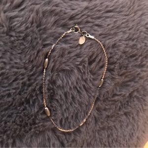 Vintage Avon Silvertone Cable Bracelet